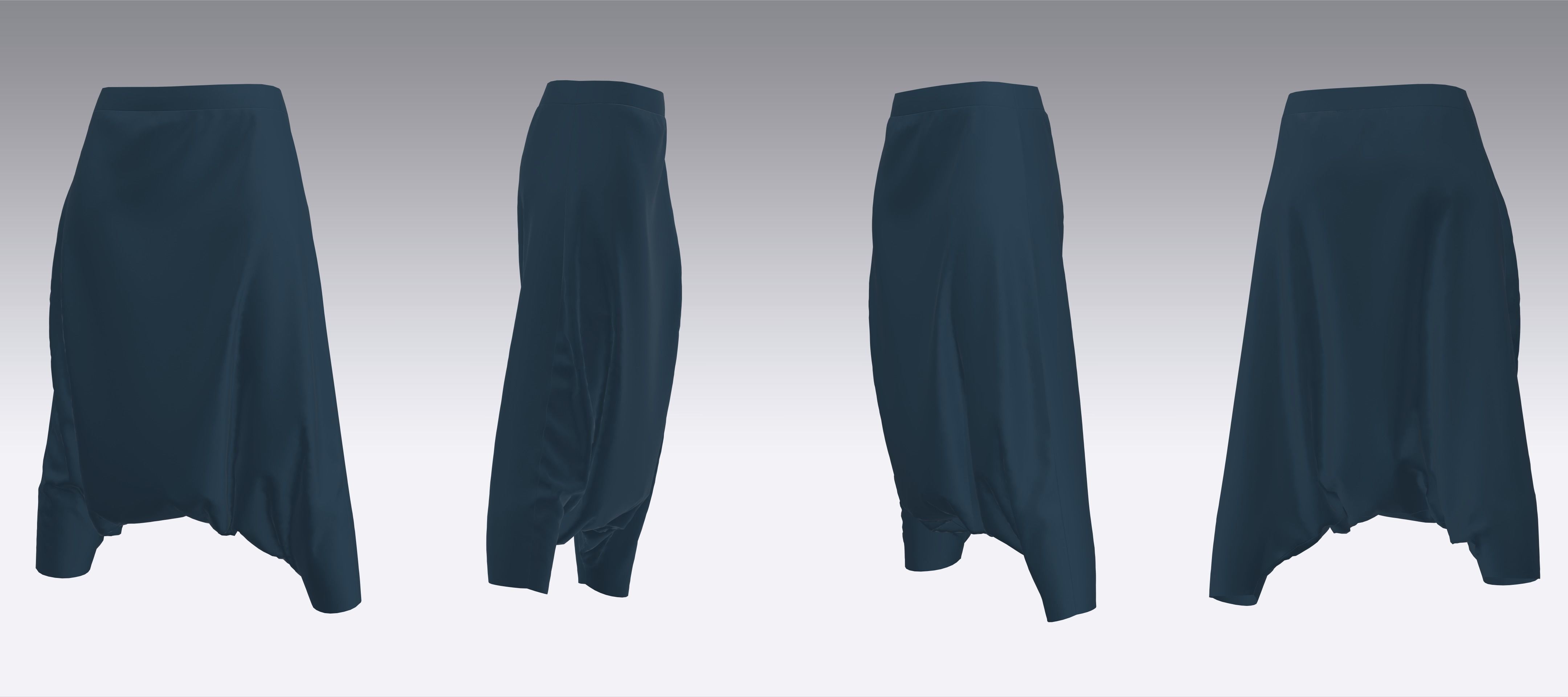 Pants Outfits MD CLO 3D zprj project files 3D Model Collection_16