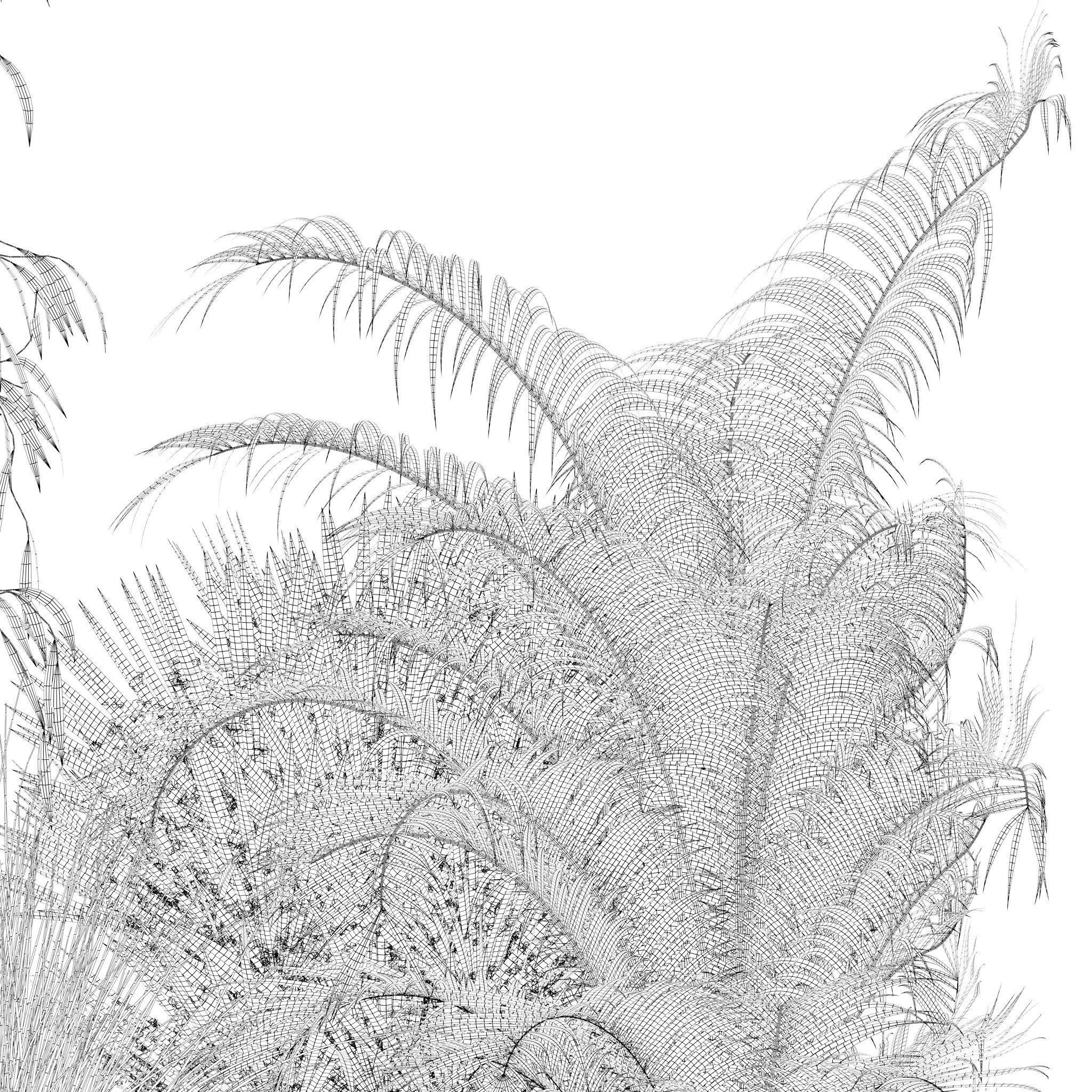 20 Photorealistic Flowers for Interiors - set 118 125 132 135 3D Model Collection_49