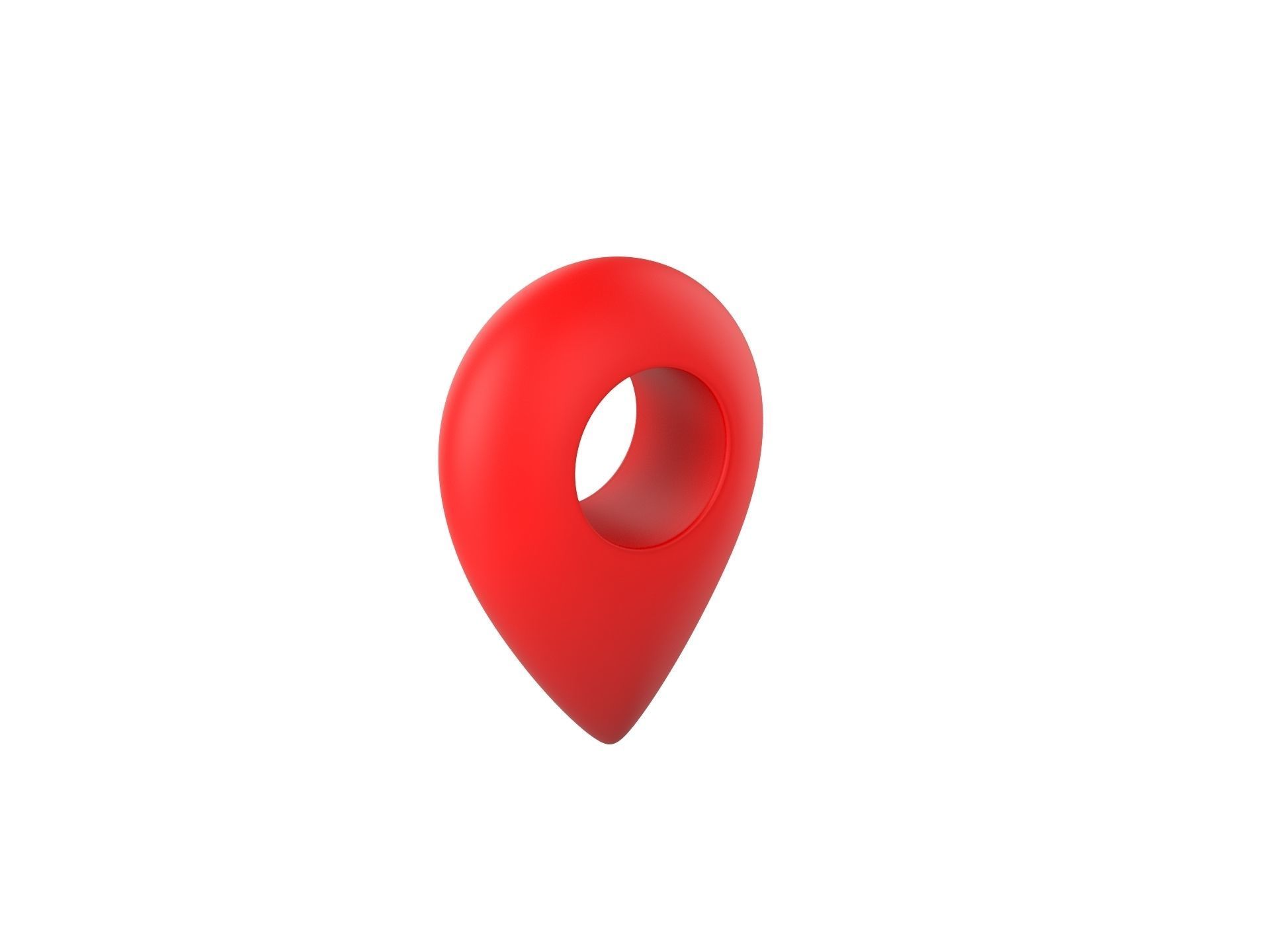 Symbol003 Map Point 3D model_6