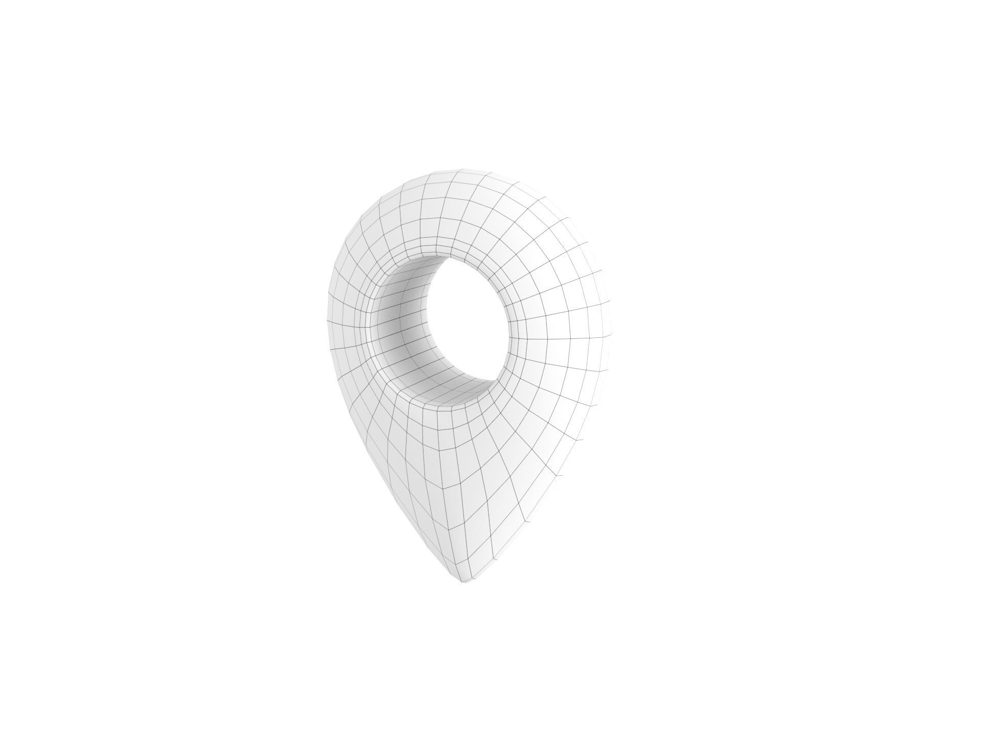 Symbol003 Map Point 3D model_26
