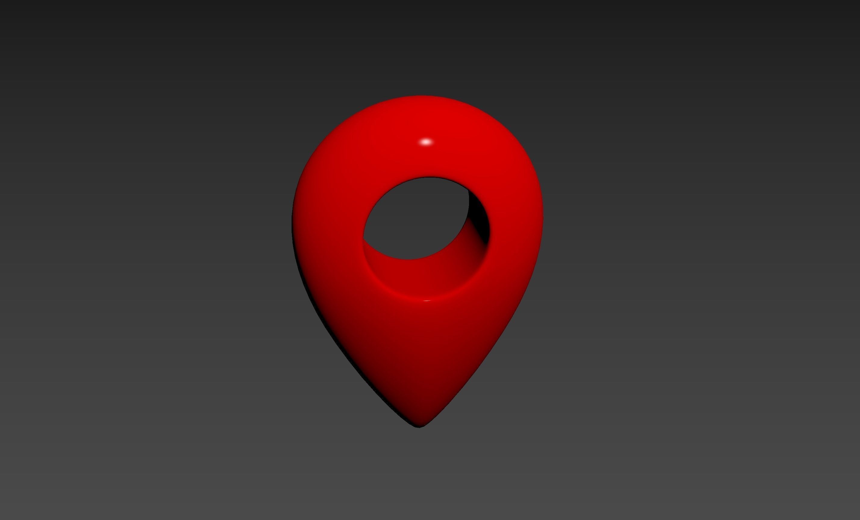 Symbol003 Map Point 3D model_21