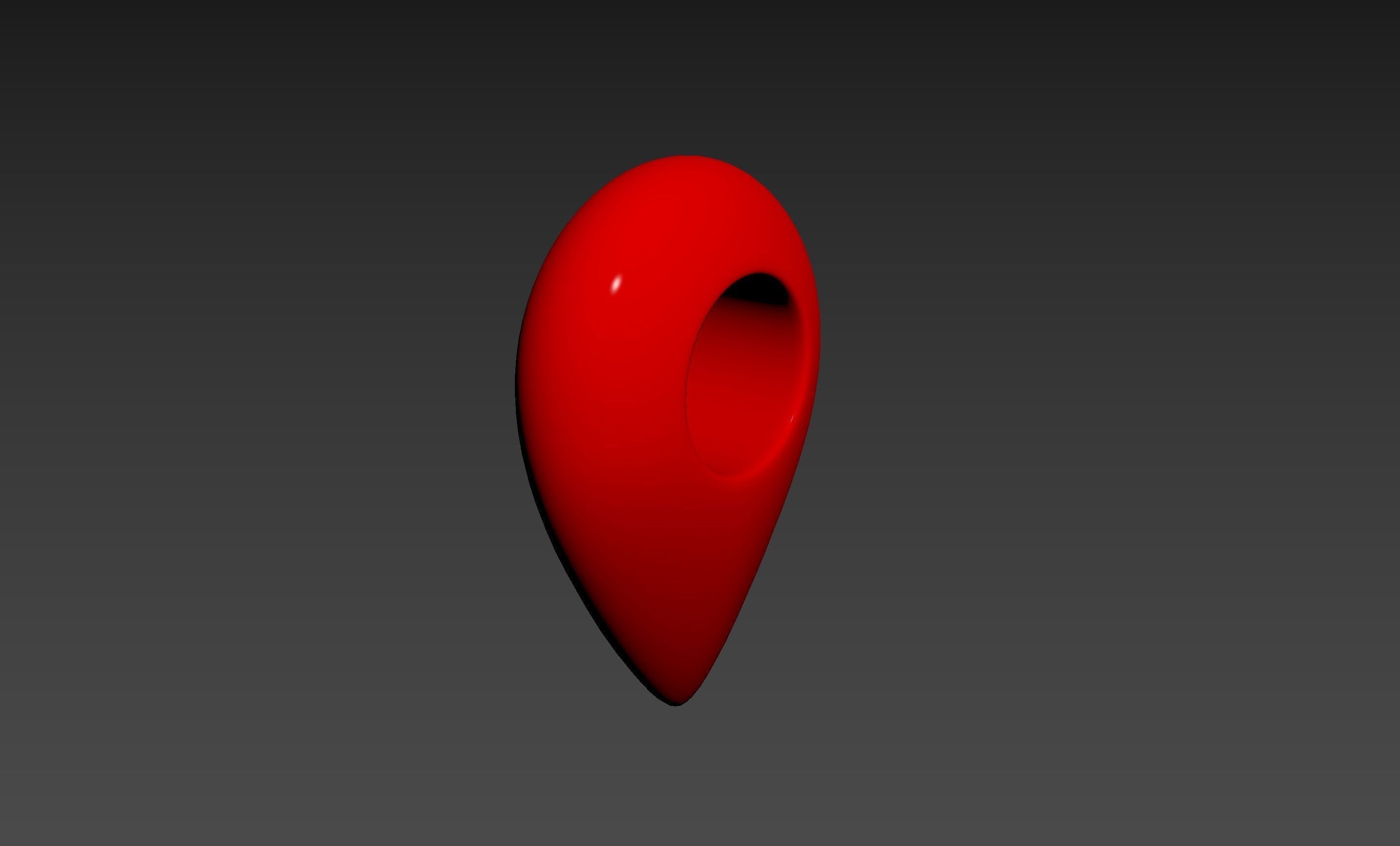 Symbol003 Map Point 3D model_16