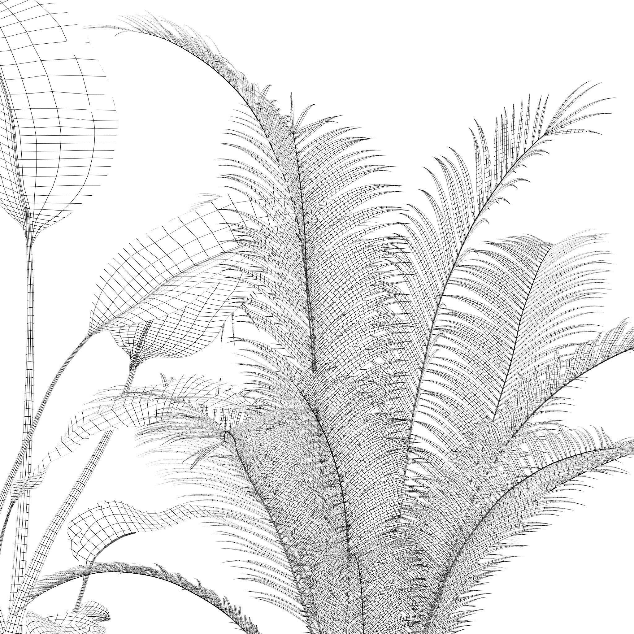 20 Photorealistic Flowers for Interiors - set 118 130 141 143 3D Model Collection_55