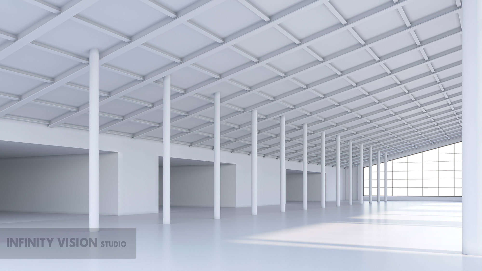 interior base mesh pack vol 01 Low-poly 3D model_6