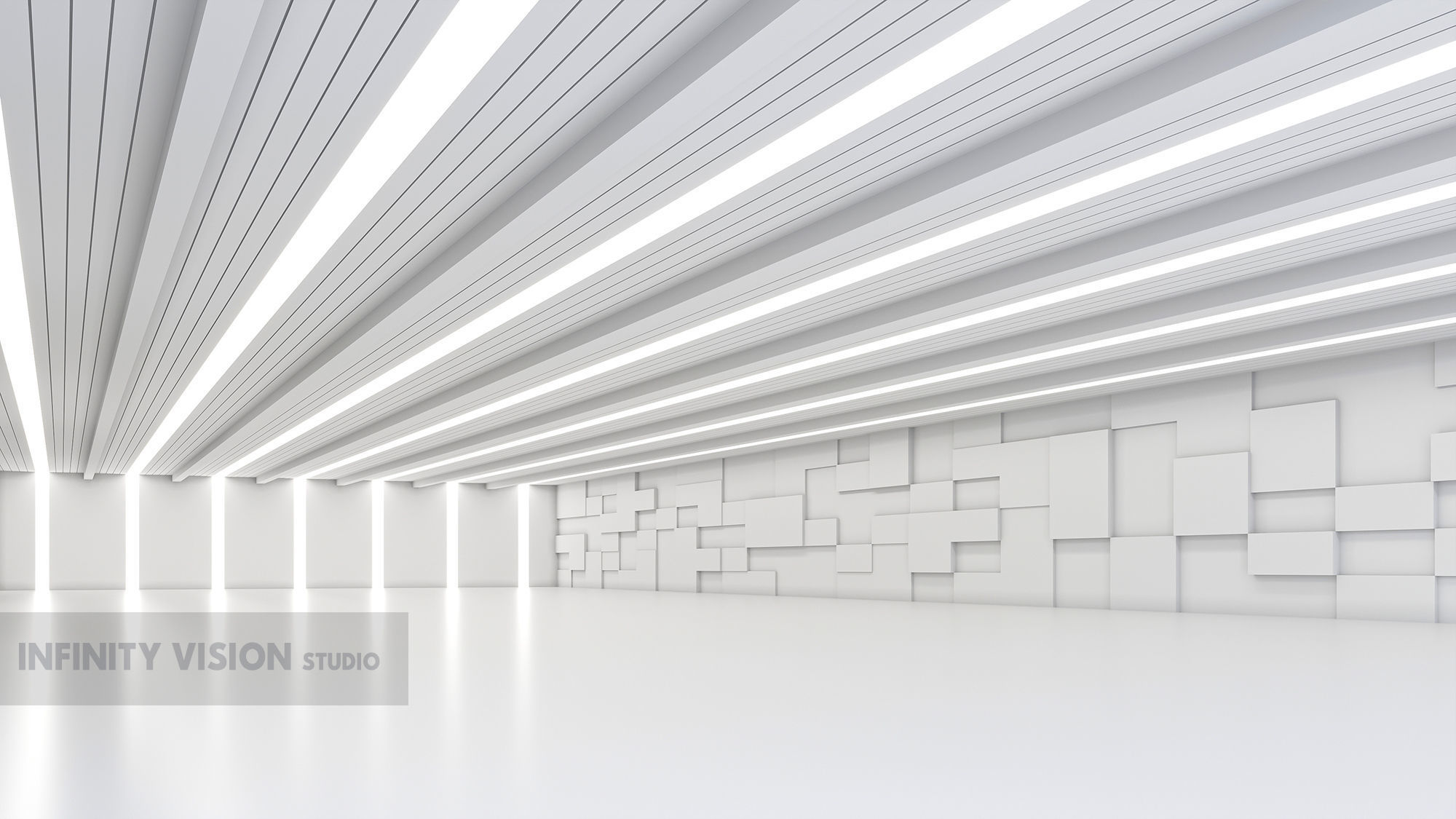 interior base mesh pack vol 01 Low-poly 3D model_4