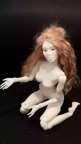 BJD doll Angel for 3d print 3D print model