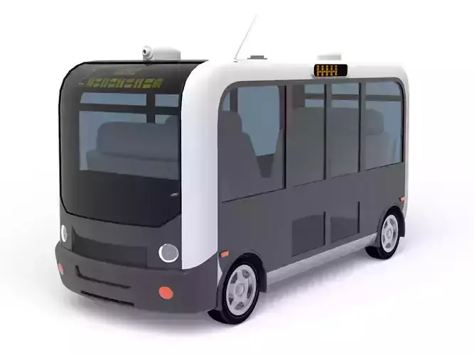 smart bus 3D model