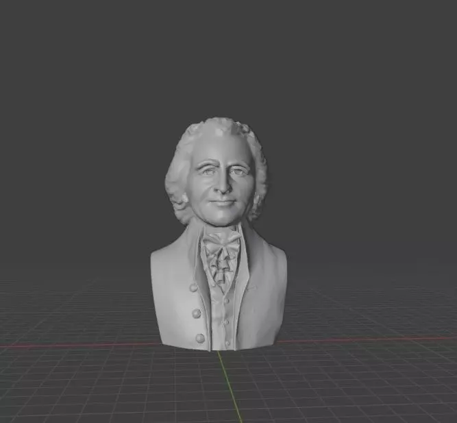 Thomas Paine 3D print model_0