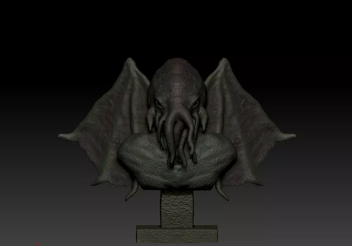 PRINTABLE CTHULHU 3D MODEL 3D print model