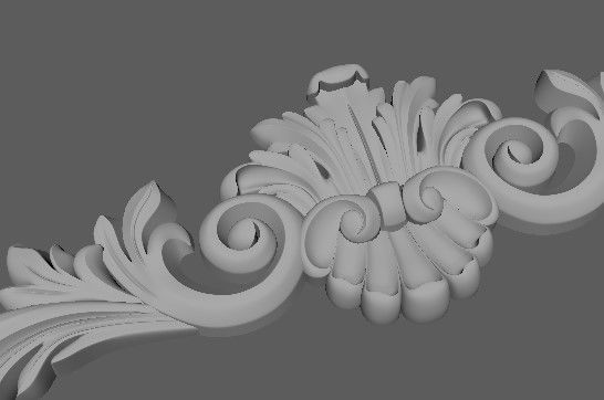 Decor for furniture 3D model_4