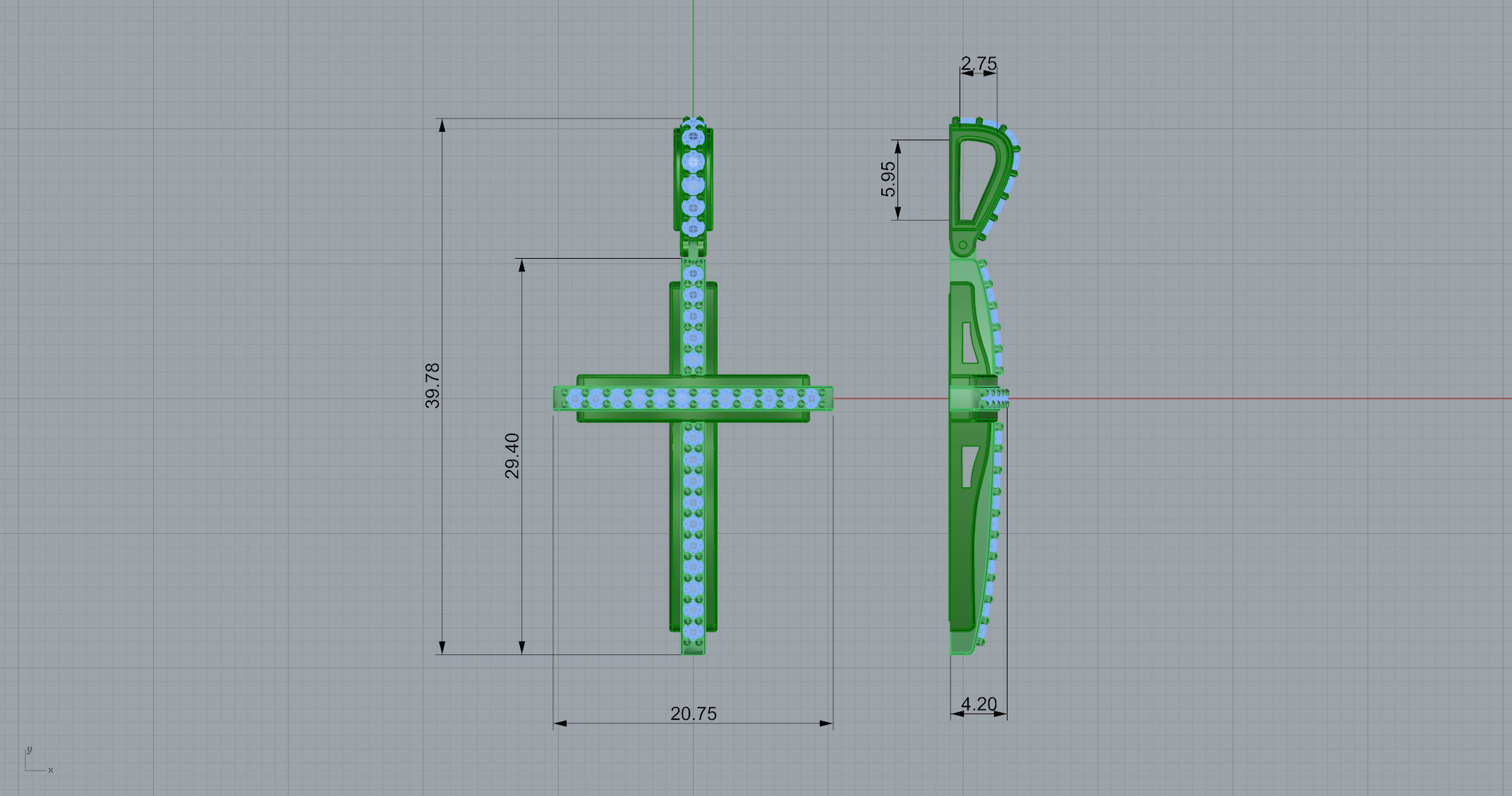 Gold N937 3D print model_5