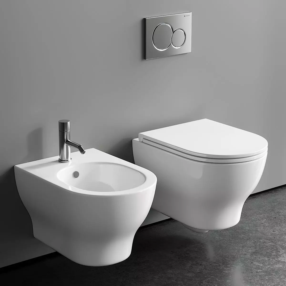 GSG Ceramic Design Speed Wall-Hung WC 3D model_0