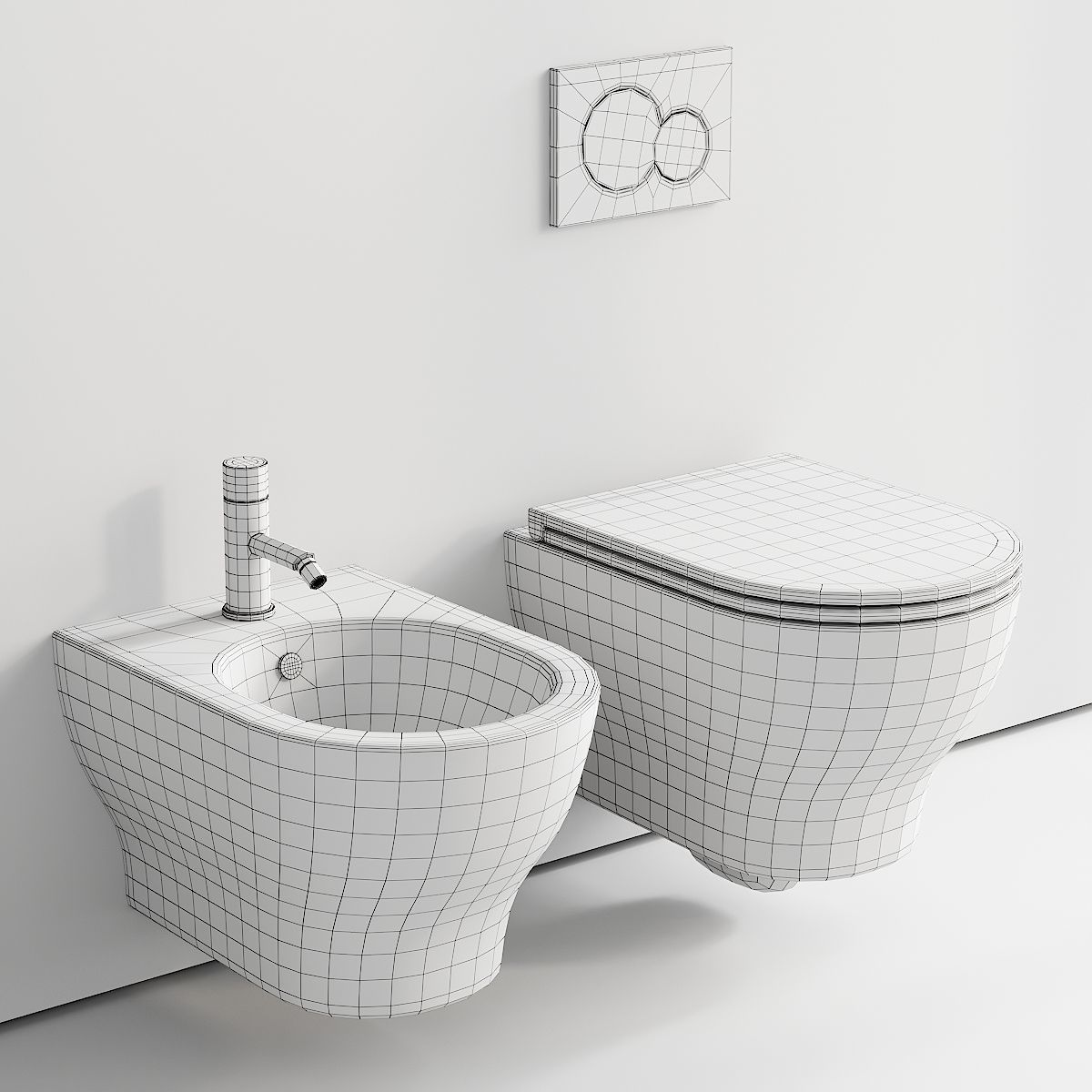 GSG Ceramic Design Speed Wall-Hung WC 3D model_4