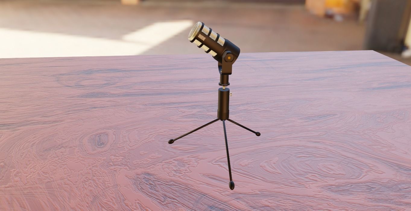 Rode Pod Microphone 3D model_3