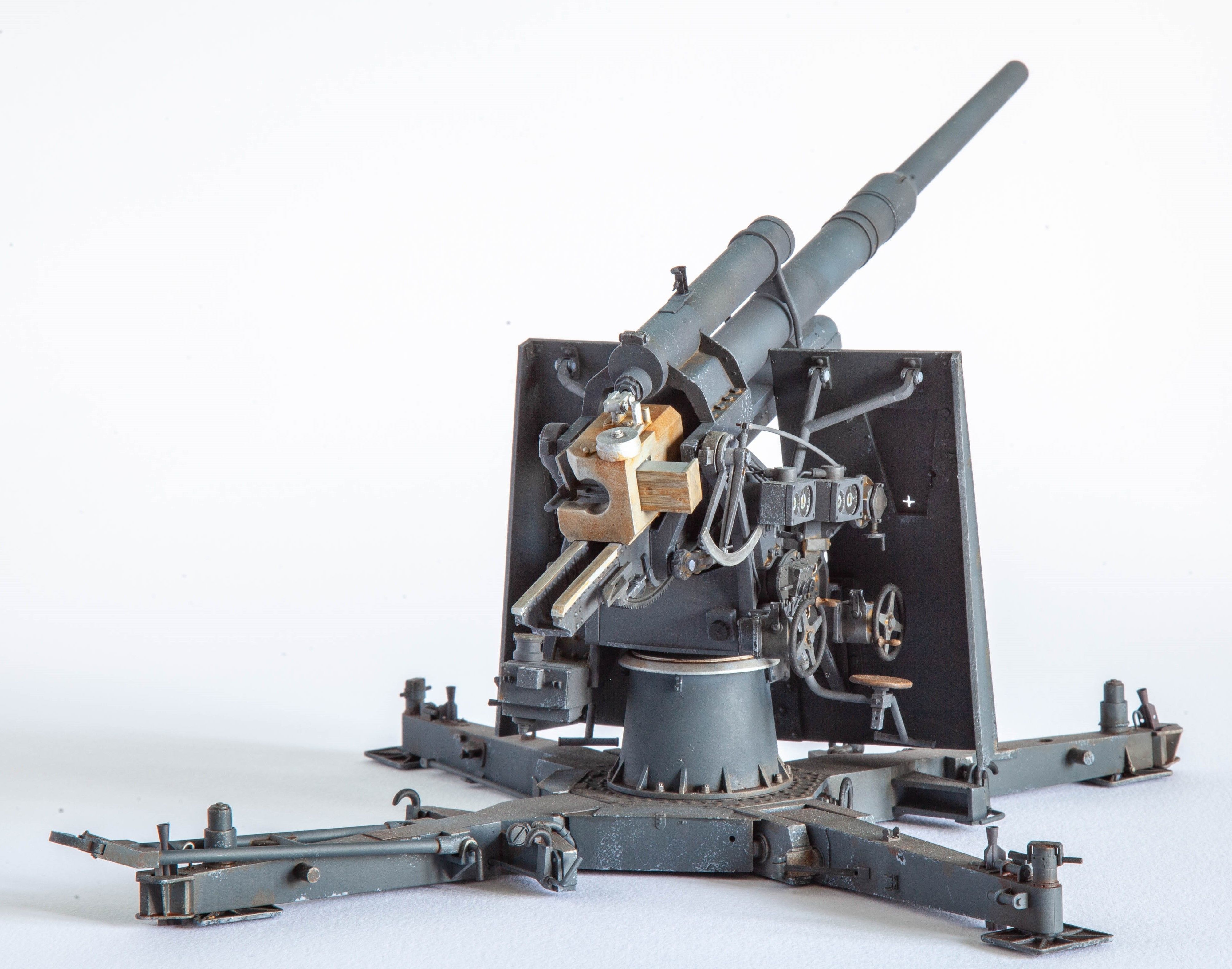 Flak 36 German anti-aircraft platform 3D print model_5
