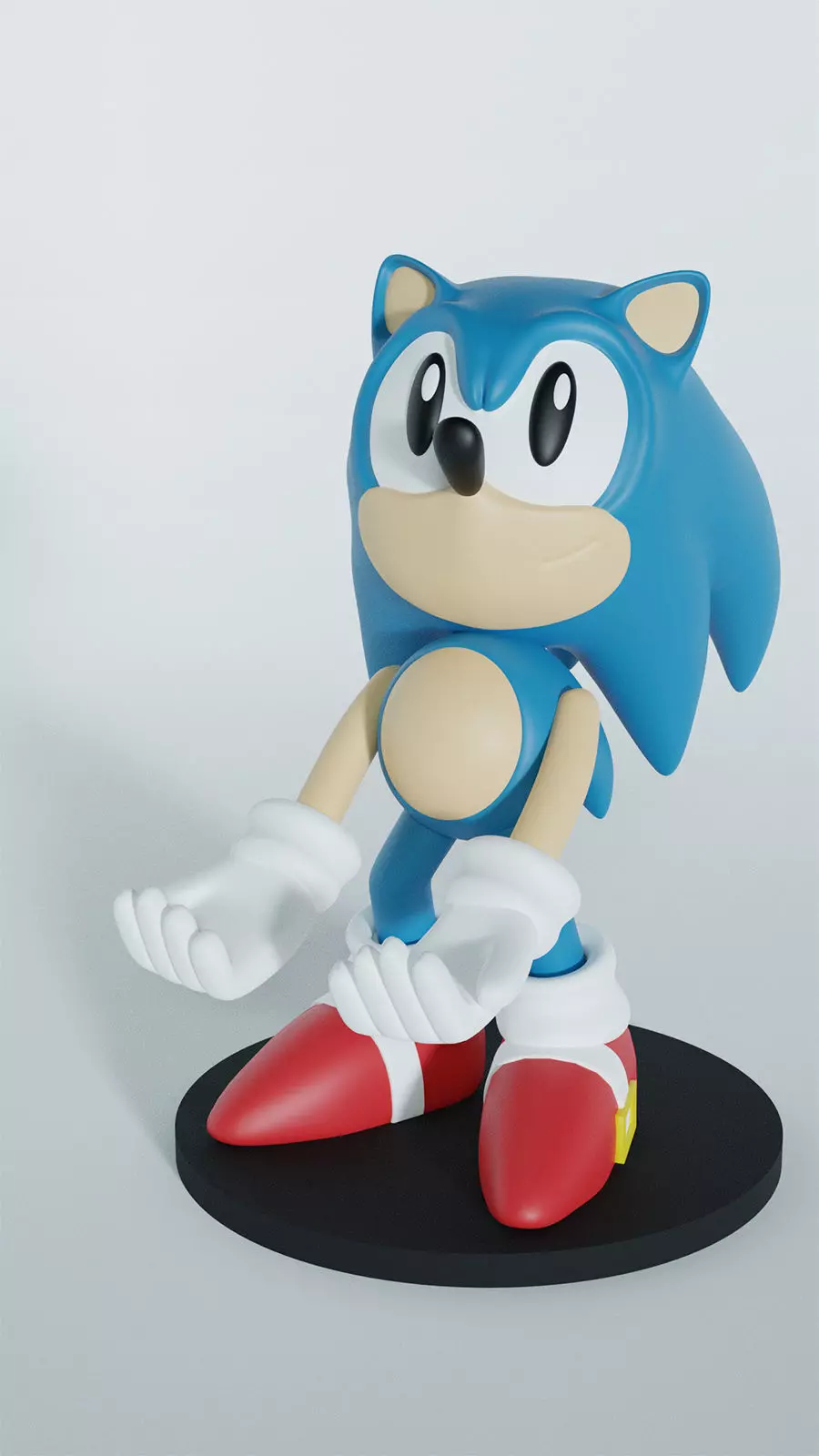 Sonic - Controller stand 3D print model_0