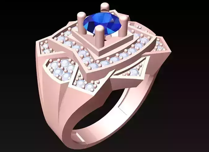 Diamond Rings - Mens Rings - N6452