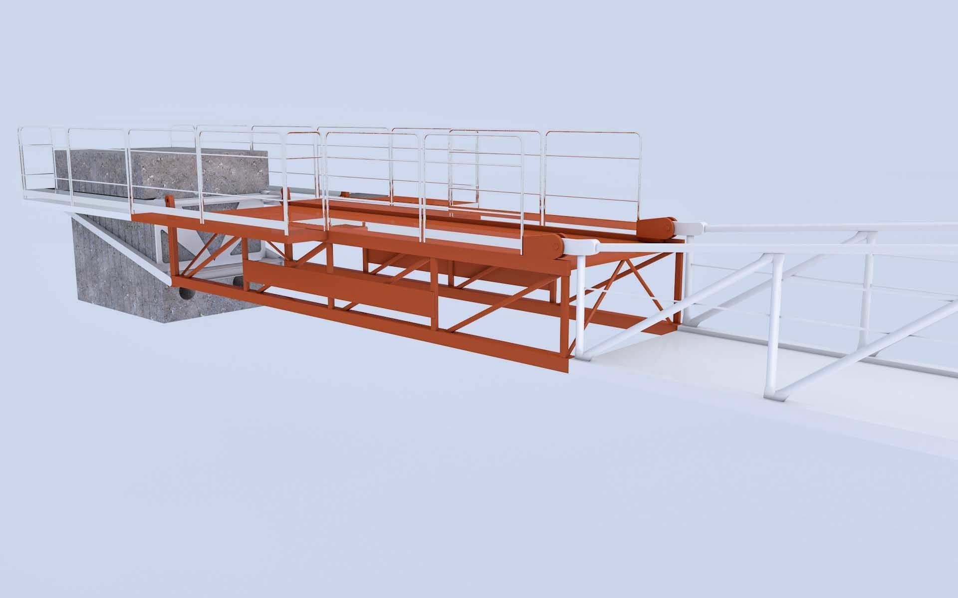 Tower Crane 3D model_5