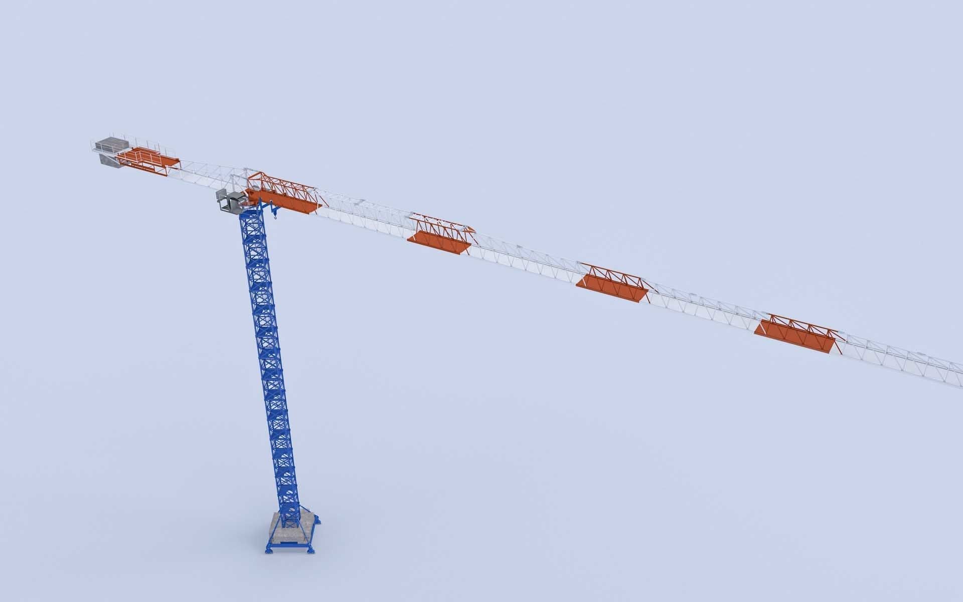 Tower Crane 3D model_18