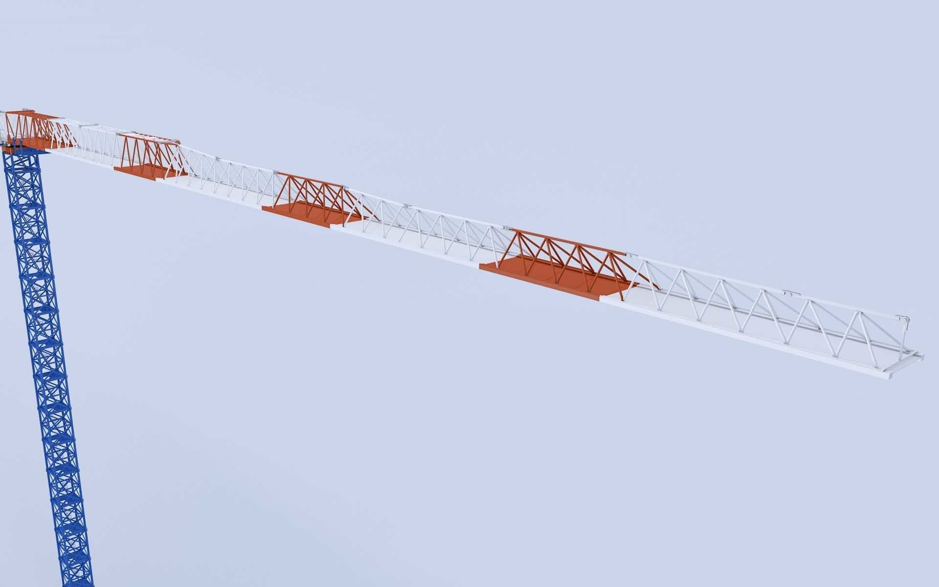 Tower Crane 3D model_6