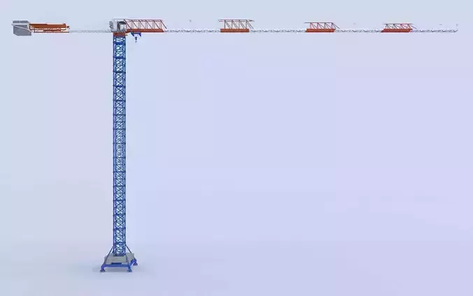 Tower Crane 3D model
