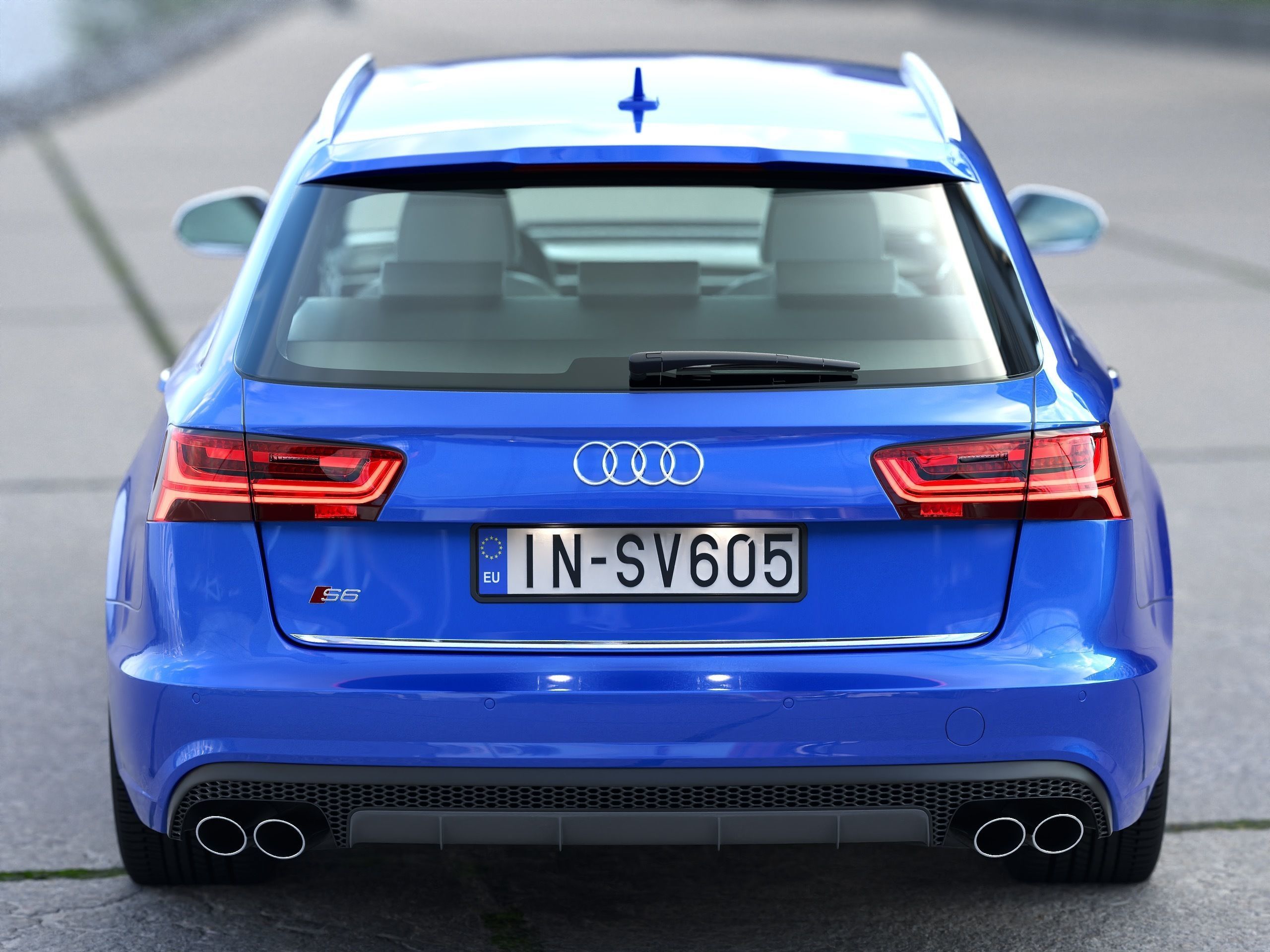 Audi S6 Avant 2016 3D model_4