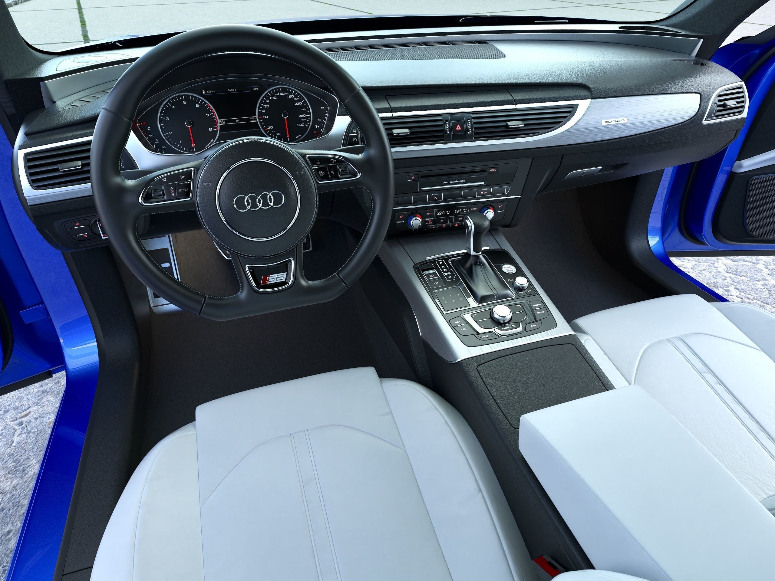 Audi S6 Avant 2016 3D model_8