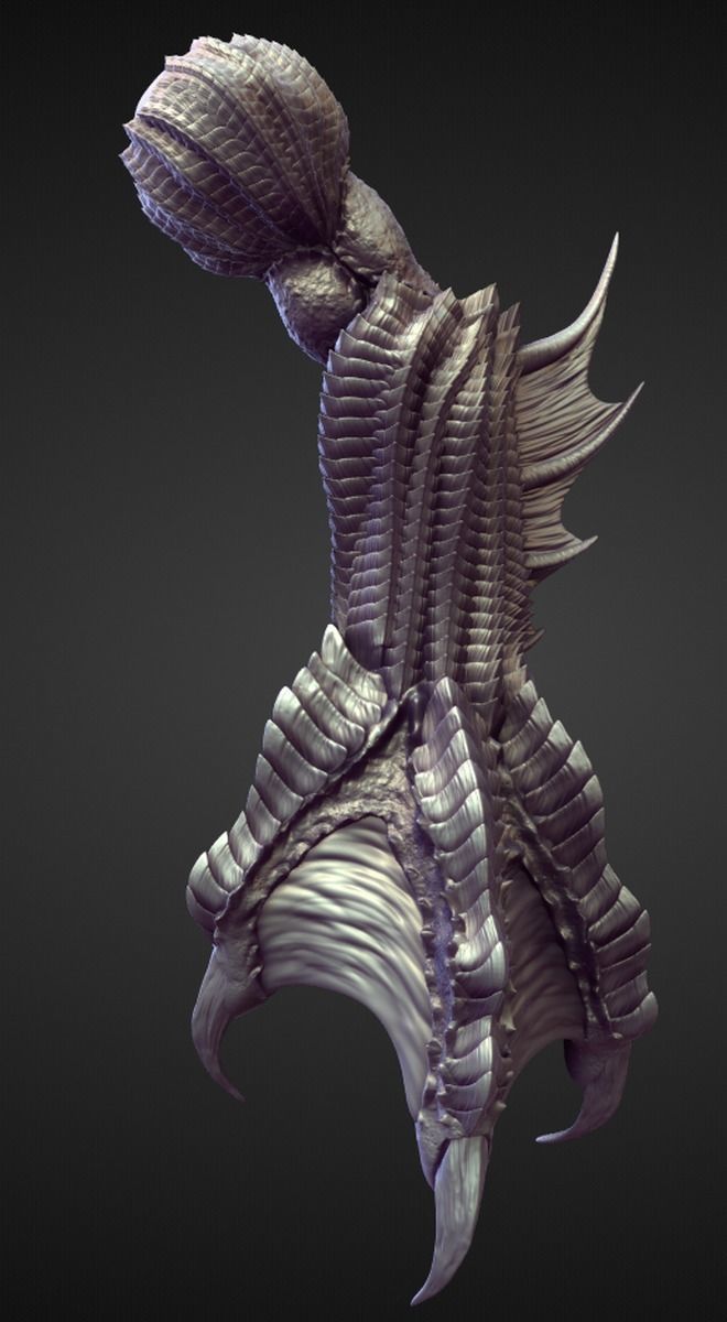 45 ARMS high poly sculpts 3D model_10