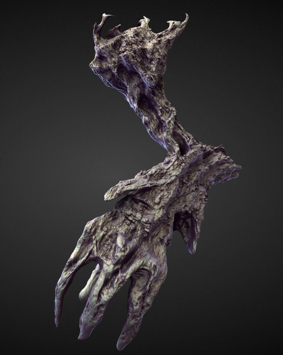 45 ARMS high poly sculpts 3D model_35