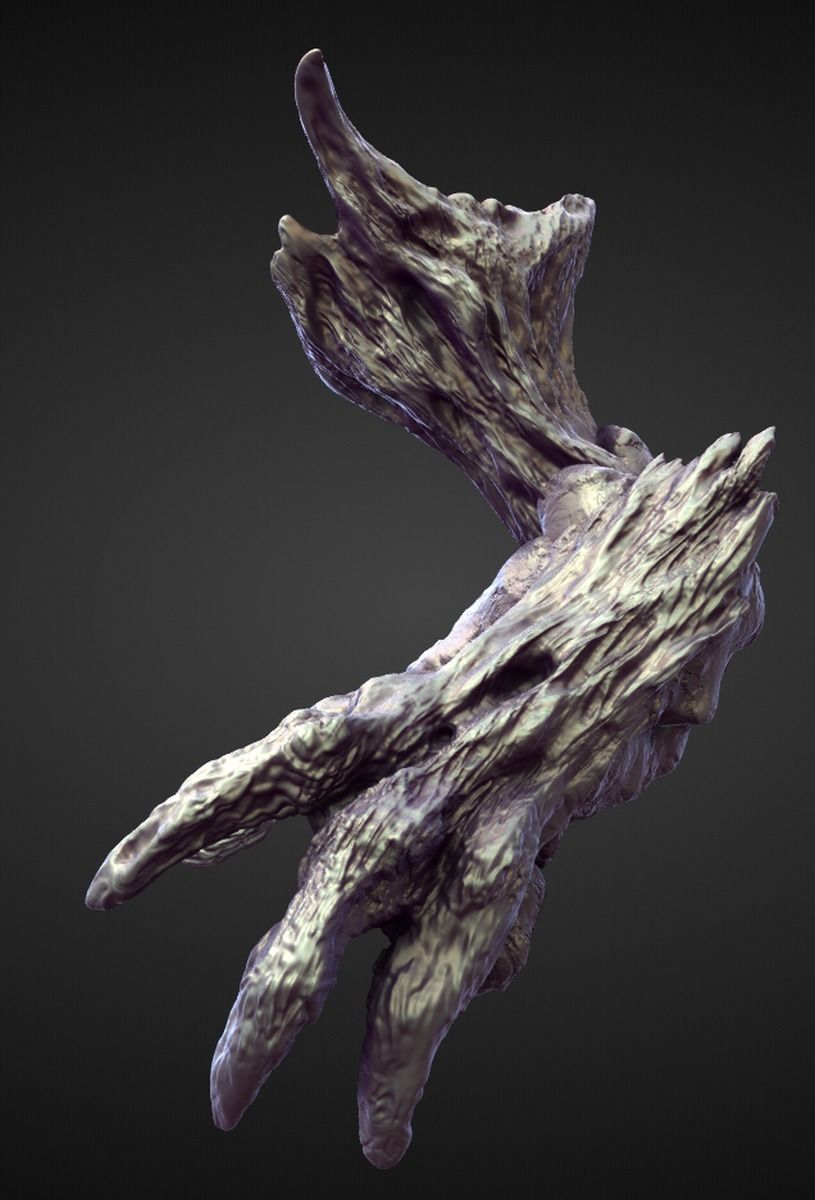 45 ARMS high poly sculpts 3D model_34