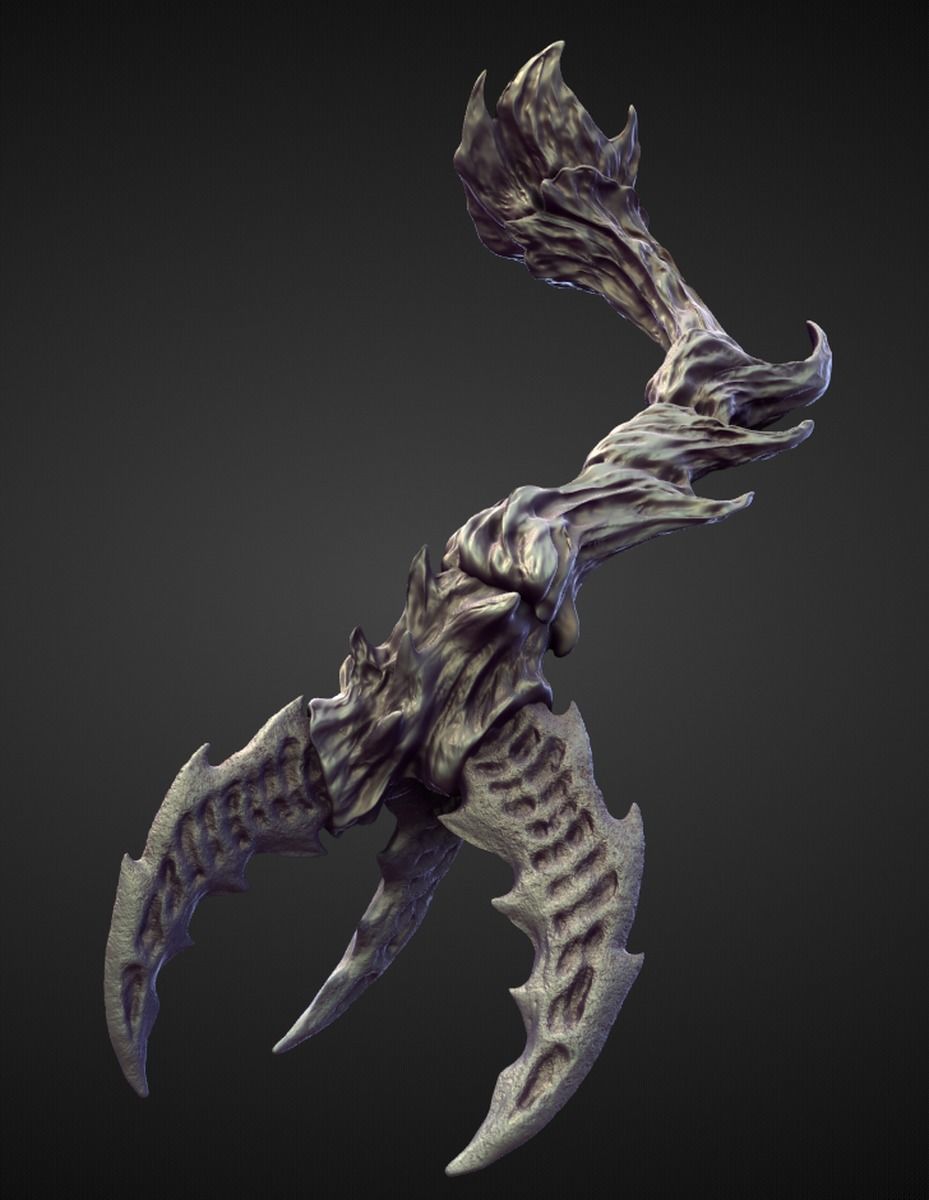 45 ARMS high poly sculpts 3D model_29