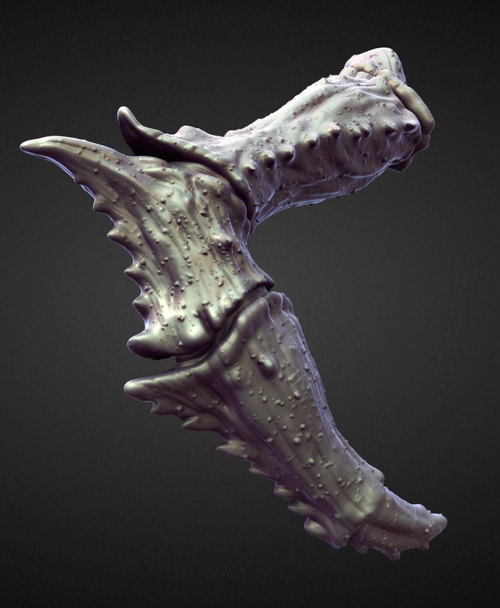 45 ARMS high poly sculpts 3D model_33