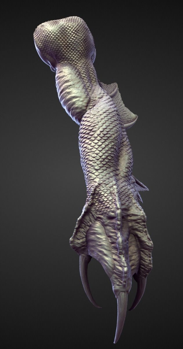 45 ARMS high poly sculpts 3D model_38