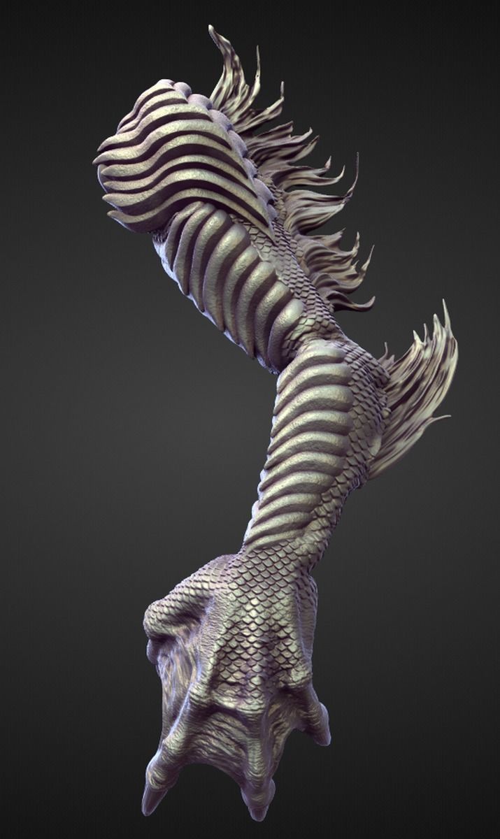 45 ARMS high poly sculpts 3D model_20