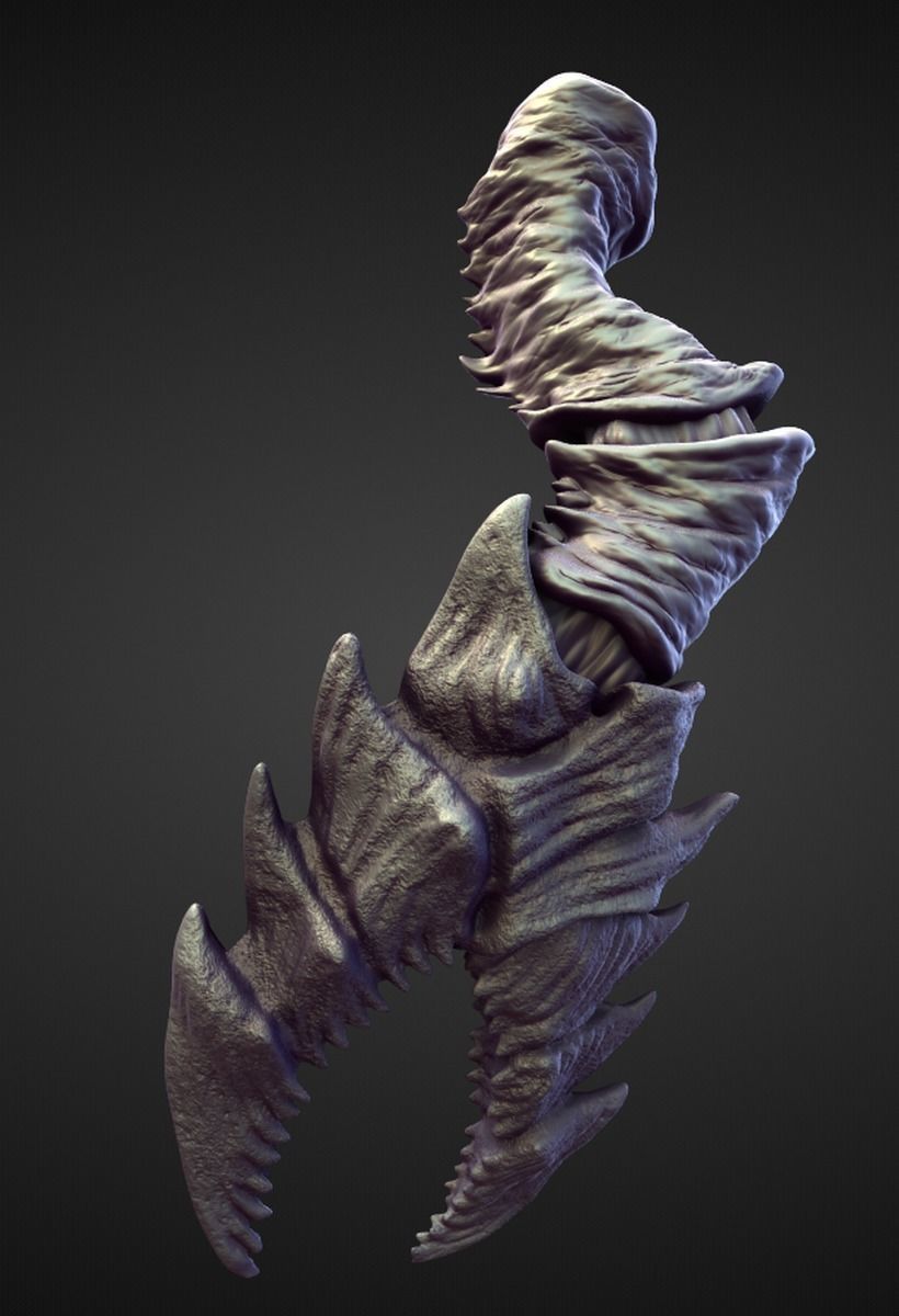 45 ARMS high poly sculpts 3D model_37