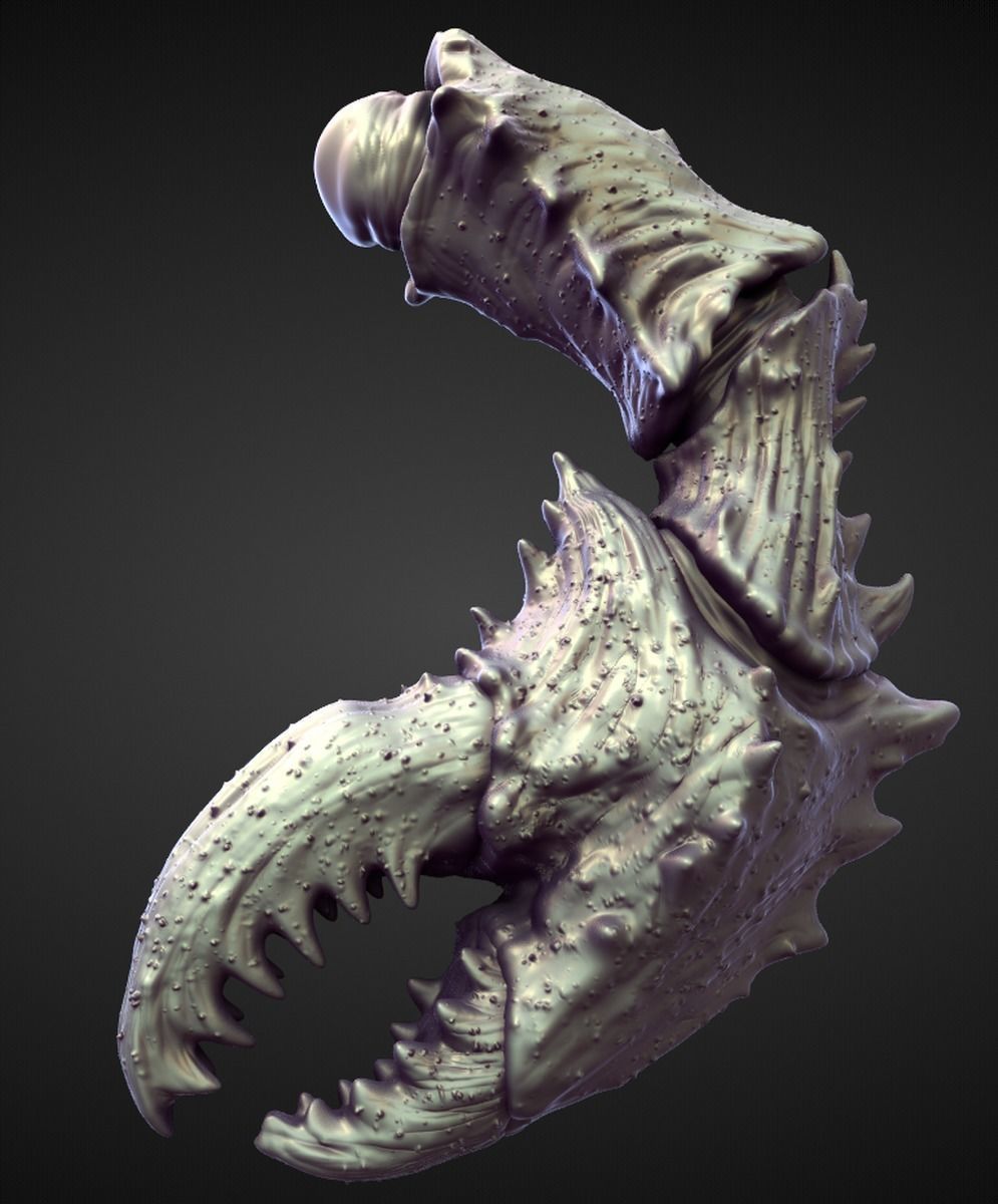 45 ARMS high poly sculpts 3D model_32