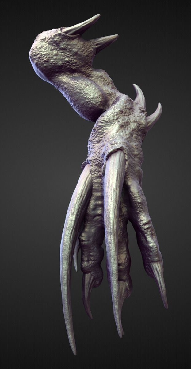 45 ARMS high poly sculpts 3D model_44