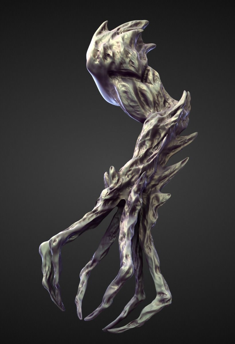 45 ARMS high poly sculpts 3D model_30