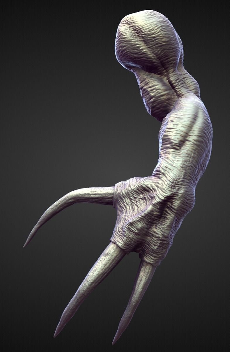 45 ARMS high poly sculpts 3D model_21