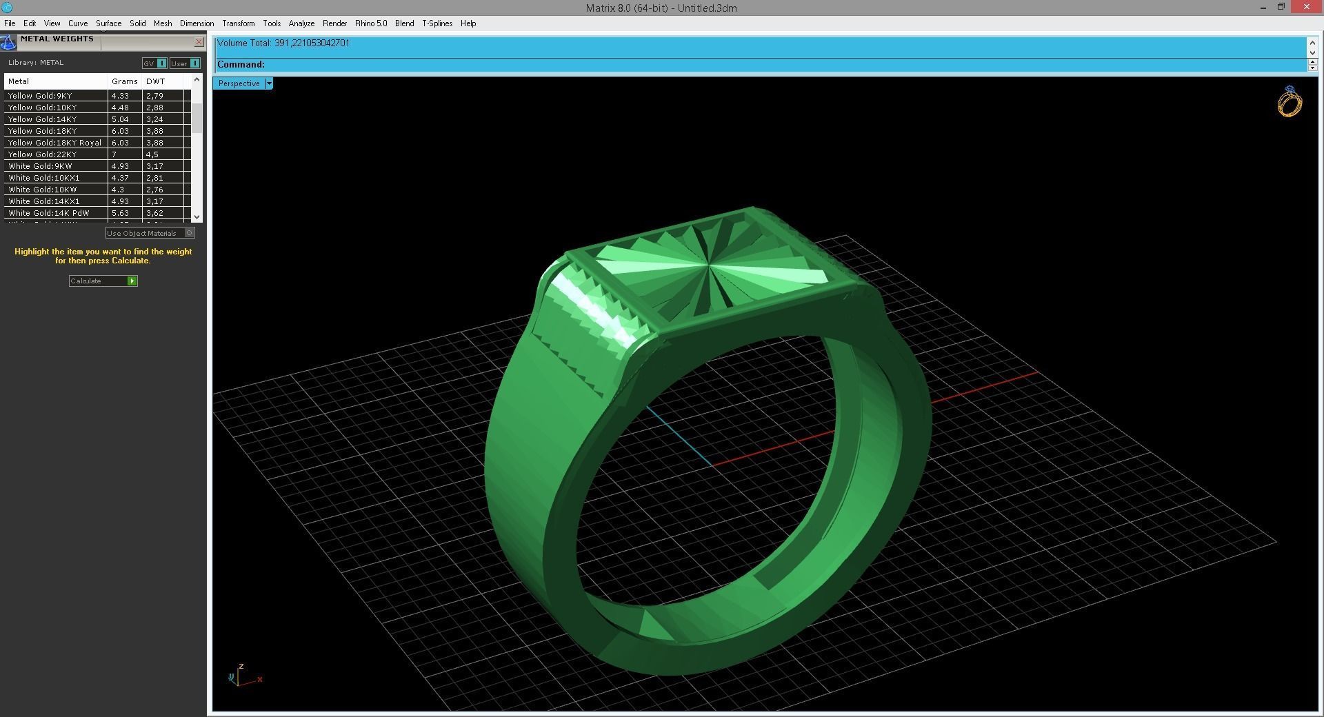 Gents Ring - Mens Ring STL READY FILES With 3DM Files 3D model 3D print model_5