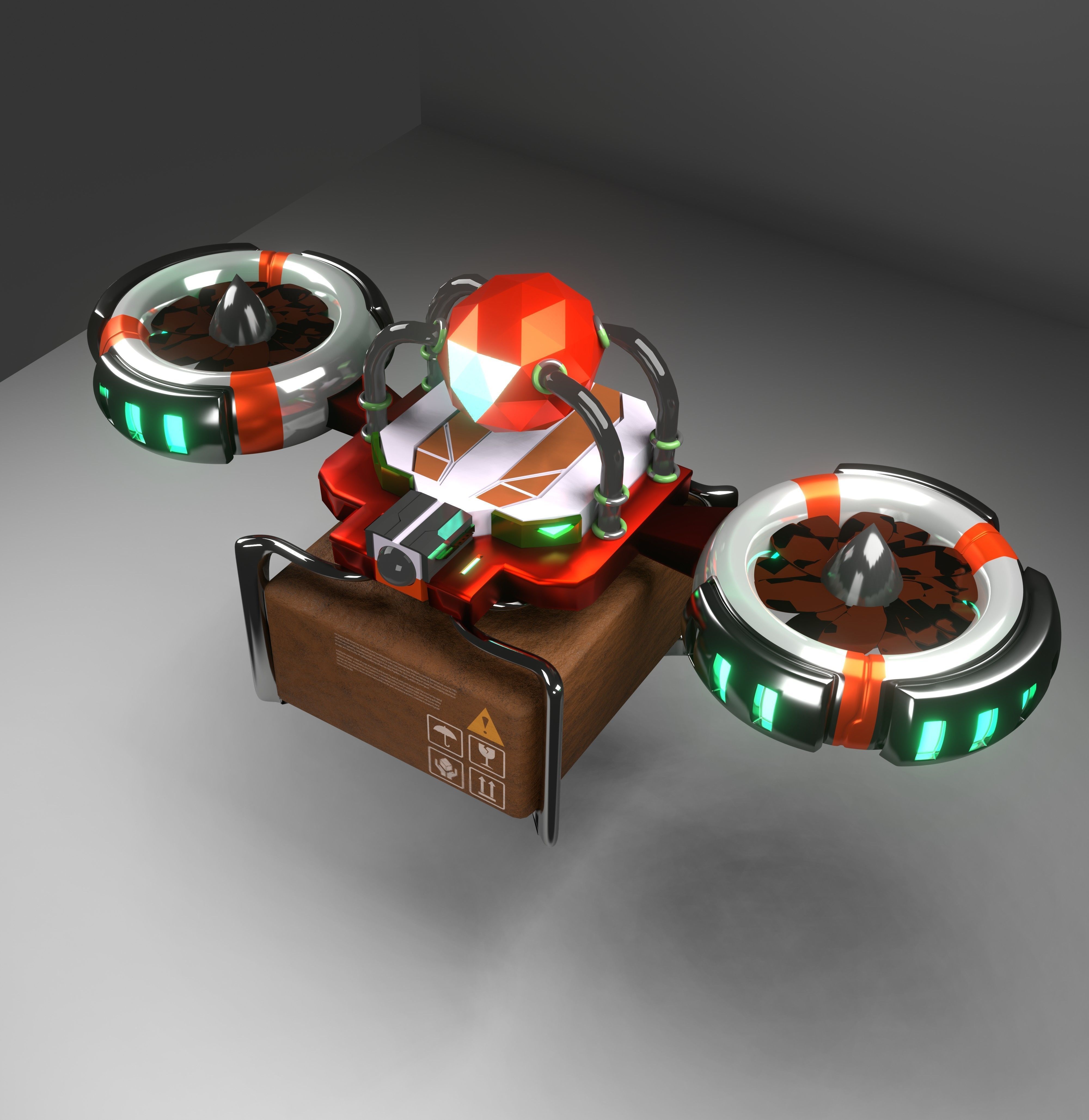3D 5 in 1 Models Package   3D model_8