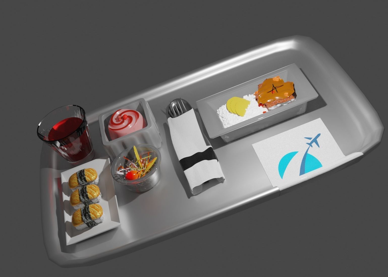 3D 5 in 1 Models Package   3D model_12