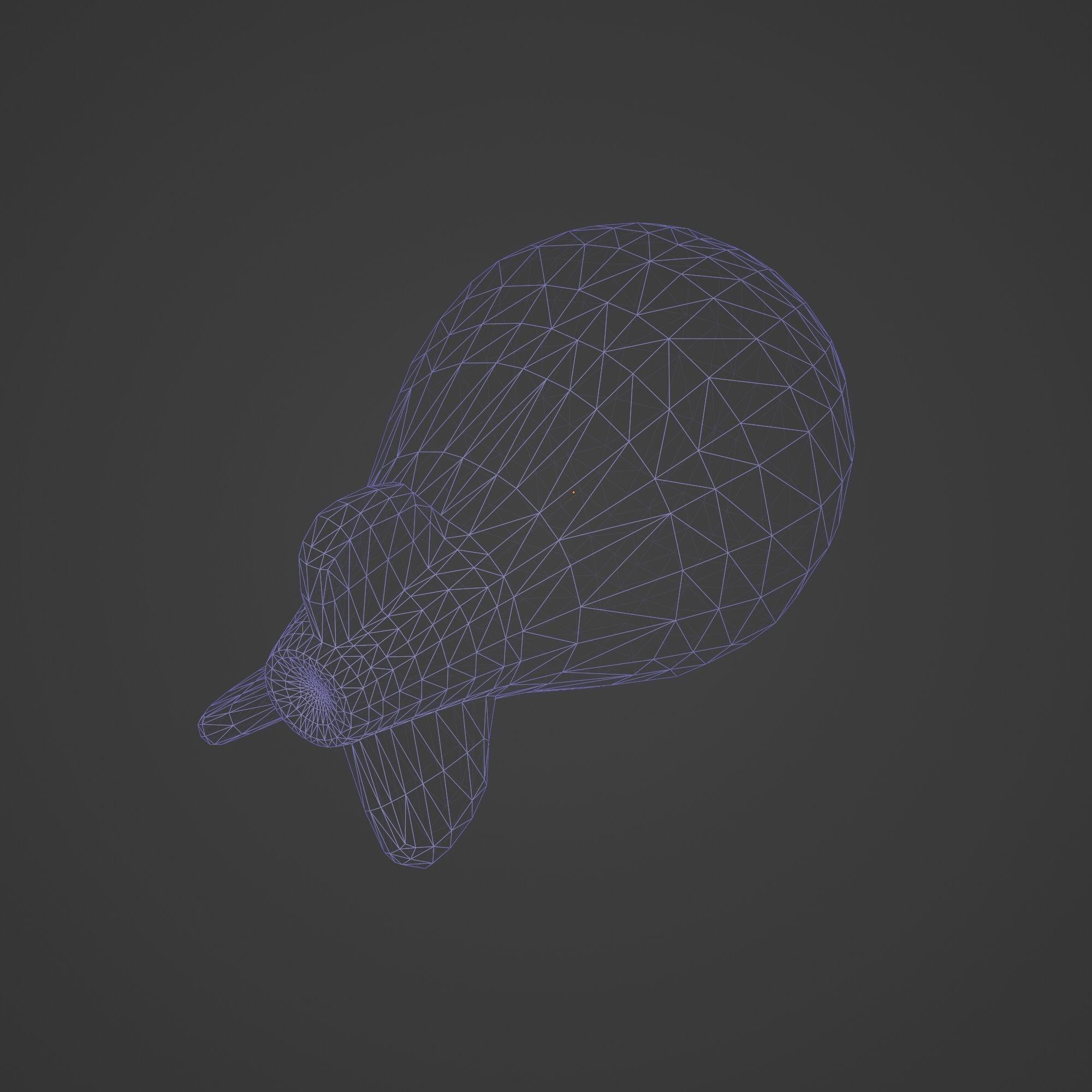 Nuclear Atom Bomb in Steampunk Style Low-poly 3D model_6