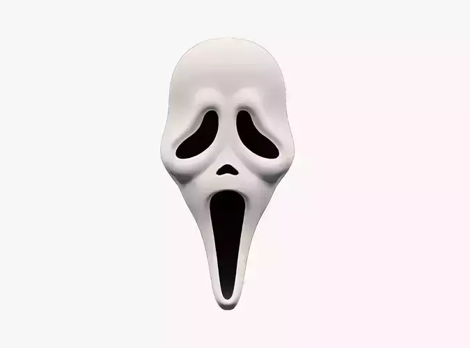 Ghost face Scream Mask 3D model