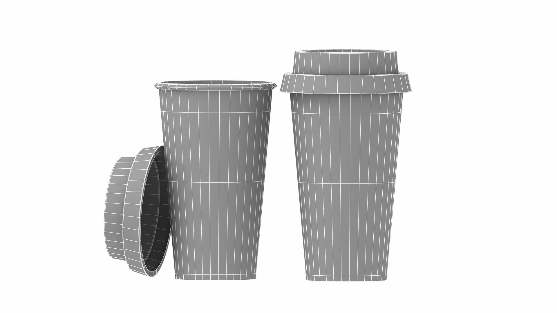  Paper Coffee Cup 3D model_4