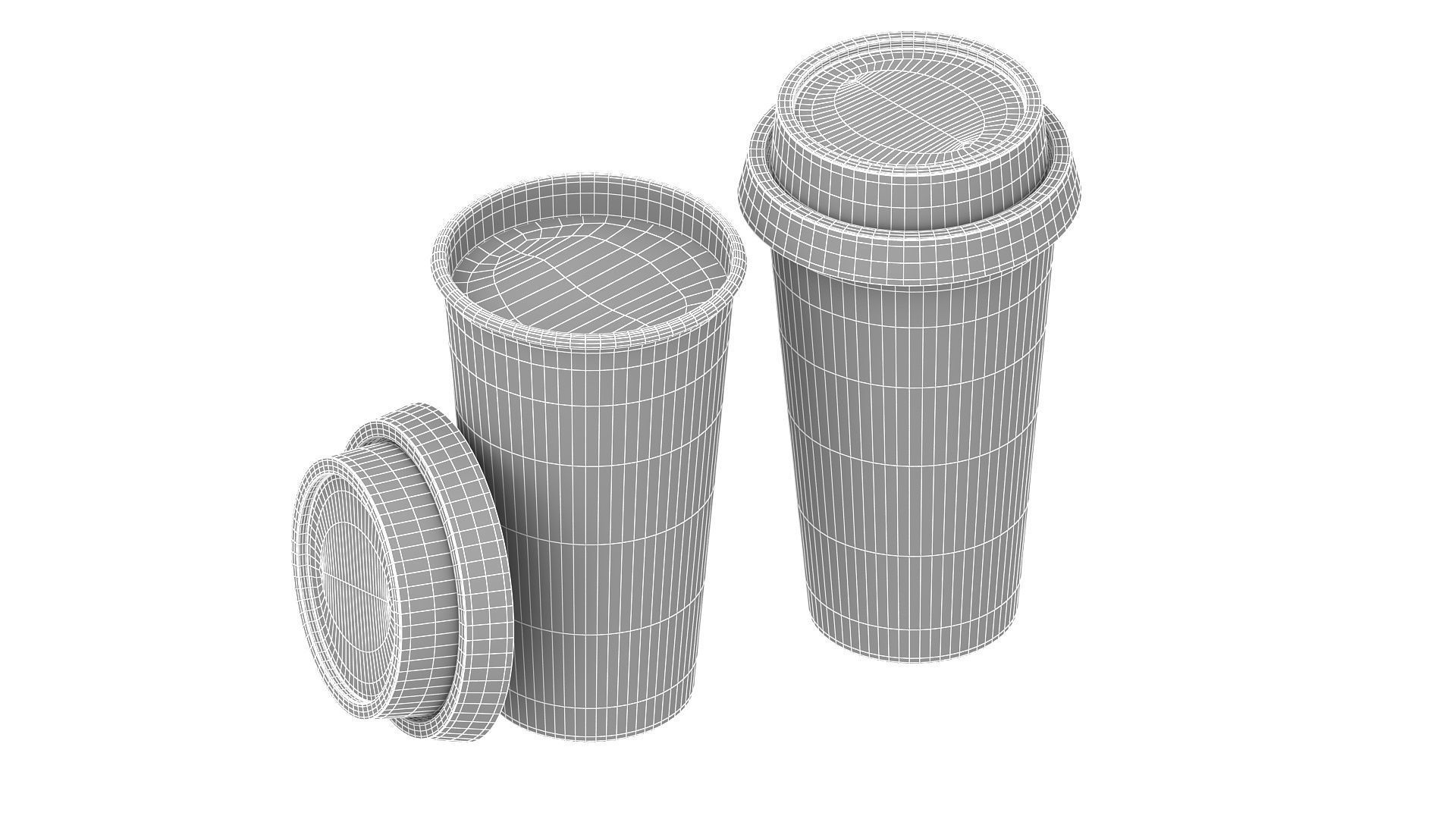  Paper Coffee Cup 3D model_5