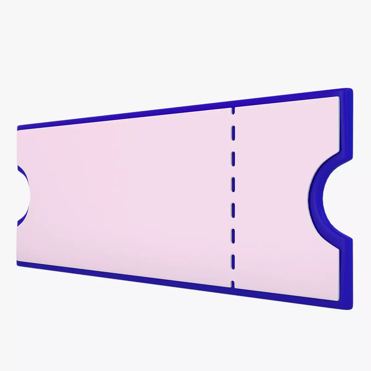 Ticket Paper 3D model | CGTrader