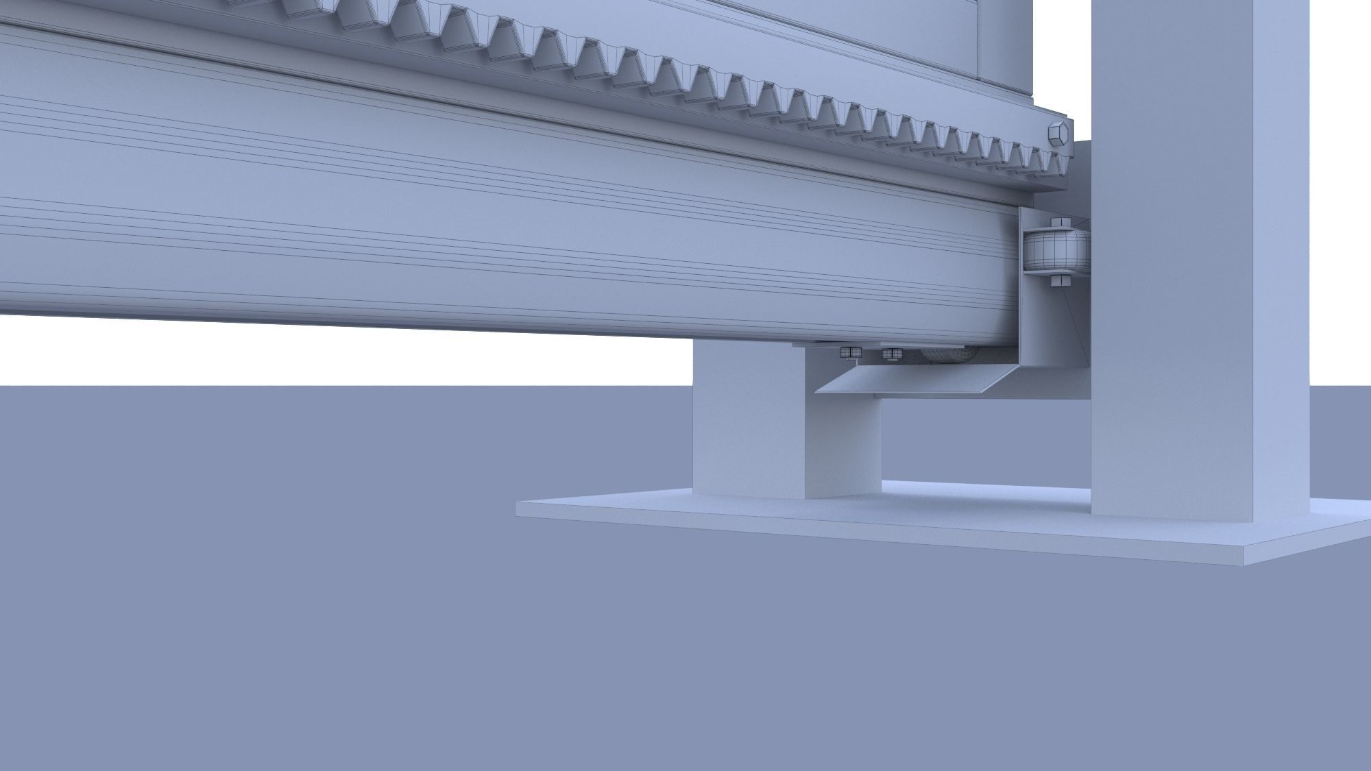 sliding gates 3D model_6