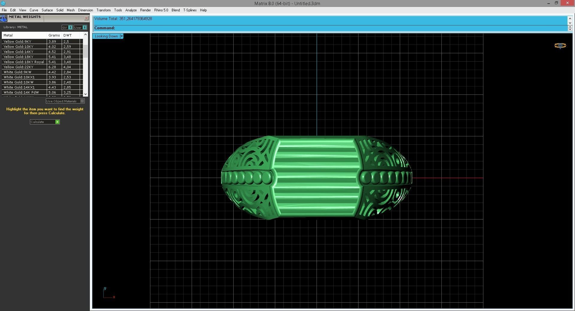 Gents Ring - Mens Ring STL READY FILES With 3DM Files 3D model 3D print model_5