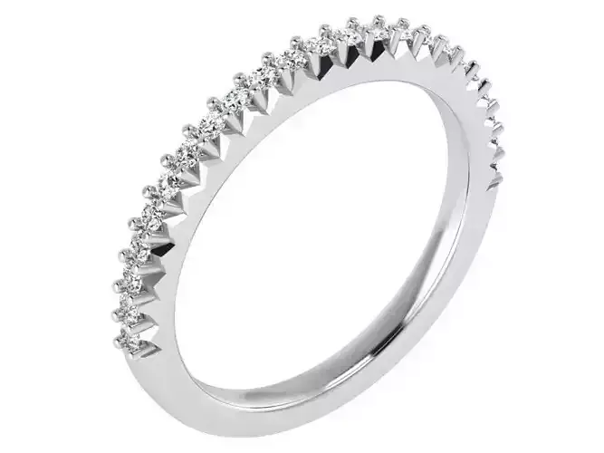Nice round diamond ring 2850 3D print model